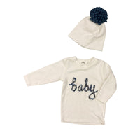 Oh Baby | Baby Shirt and Hat Set | 3-6m