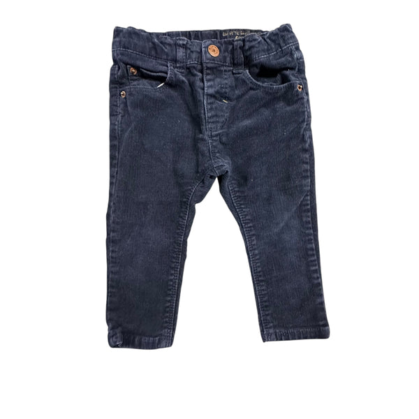 Zara | Navy Corduroy Pants | 9-12m