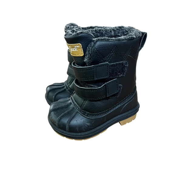 Cat & Jack | Black Snow Boots | 5 Toddler