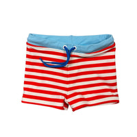 Boden | Stripe Swim Shorts | 9-12m