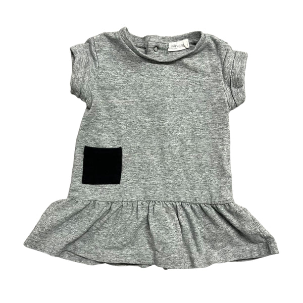 Miles The Label | Grey Dress | 9m