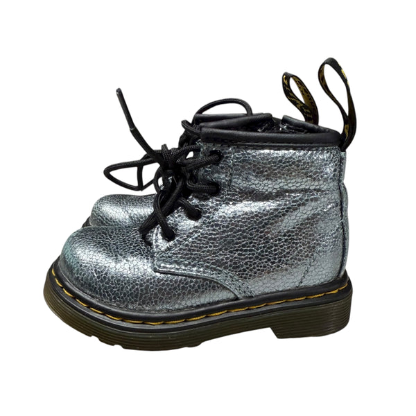 Dr Martens | Silver Boots | 5 Toddler