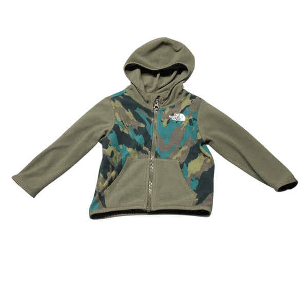 North Face | Camoflauge Fleece Jacket | 12-18 M