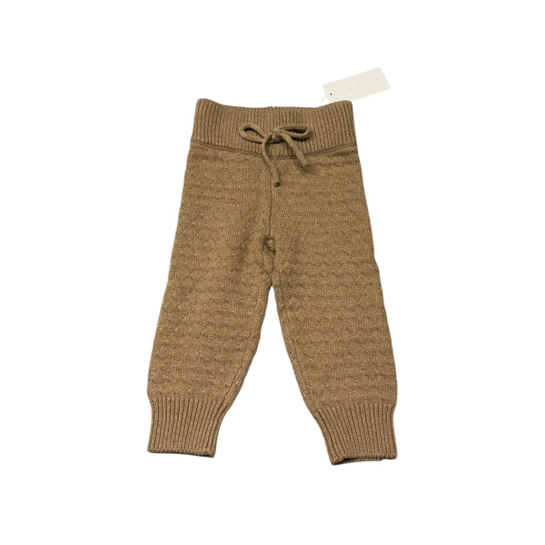 Jamie Kay | Brown Knit Pants | 6-12M