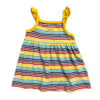Hanna Andersson | Colored Stripe Dress | 3-6m