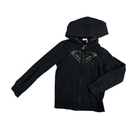 Roxy | Beaded Applique Hoodie | L
