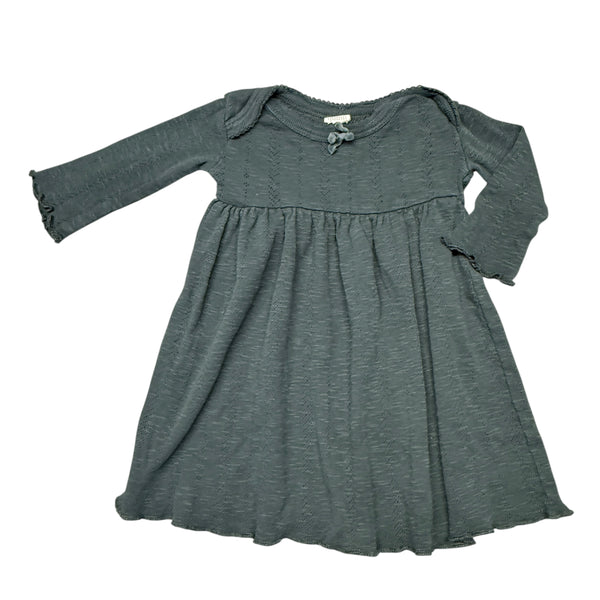 Kate Quinn | Dark Teal Longsleeve Dress | 6-12m