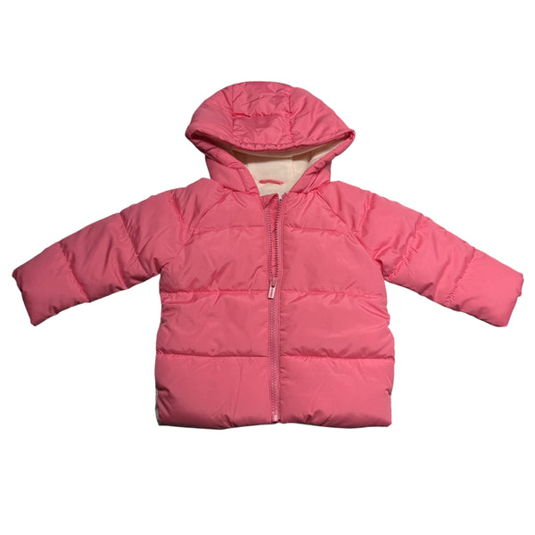 Old Navy  | Hot Pink Puffer Coat | 12-18m