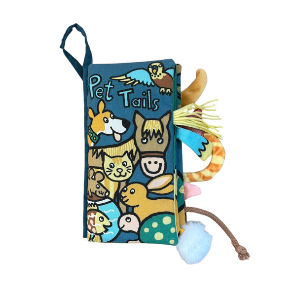 Jellycat | Pet Tails Fabric Book