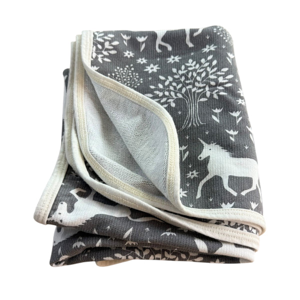 Winter Water Factory | Organic French Terry Swaddle Blanket