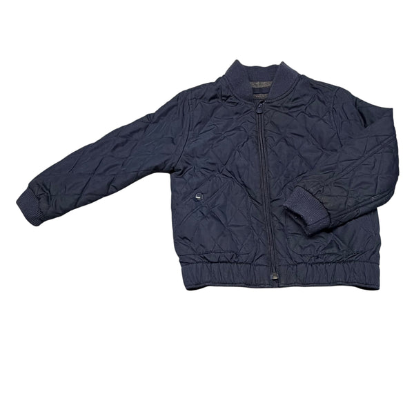 Gap | Navy Blue Quilted Bomber Jacket | 5