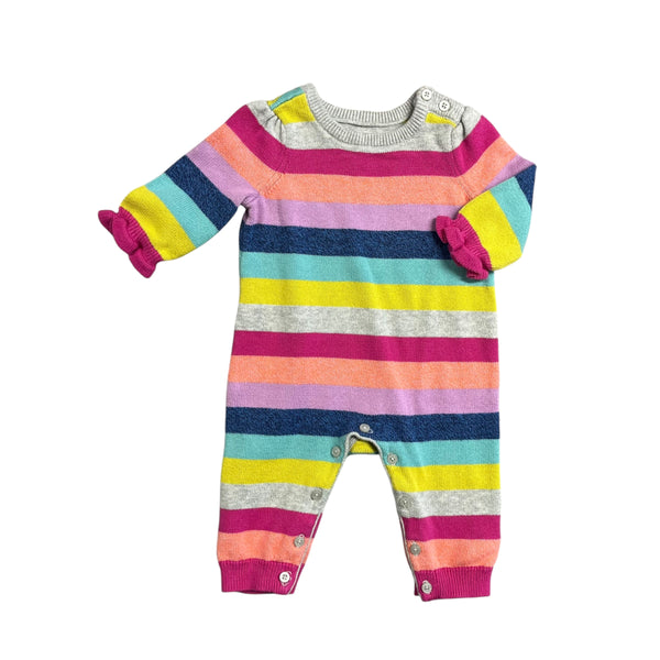 Gap | Striped Knit Playsuit | 3-6m