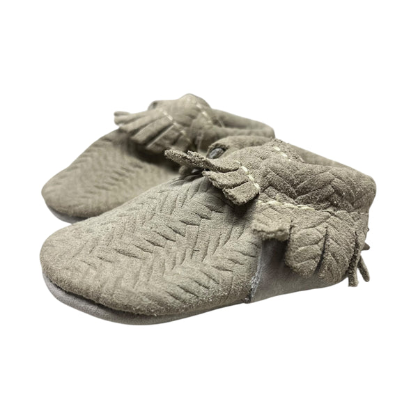 Freshly Picked | Herringbone Moccasins | 1 Infant