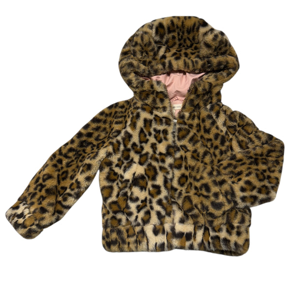 Tucker + Tate | Leopard Fuzzy Jacket | 2