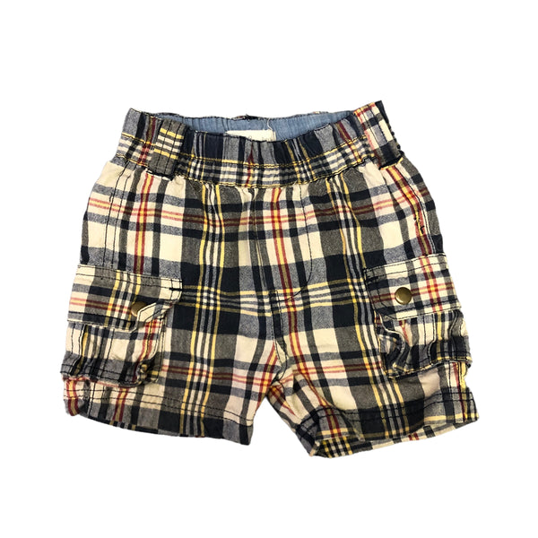 Peek | Plaid Shorts | 6-12m