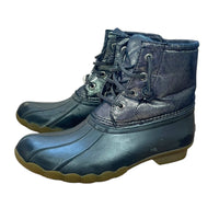 Sperry | Metallic Duck Boots | 3 Youth