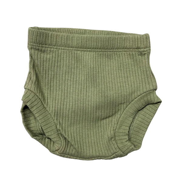 Quincy Mae | Green Bloomers | 0-3m