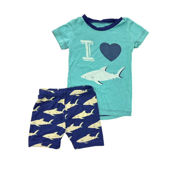 KicKee Pants | Shark Pajama Set | 2t