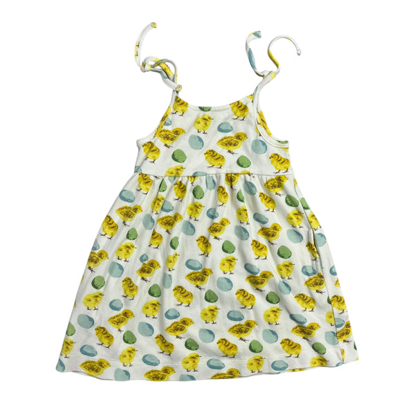 Kate Quinn | Egg & Chick Dress | 2t