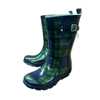 Tommy Hilfiger | Plaid Rain Boots | 1 Youth | NEW