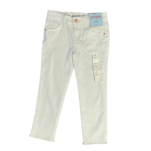 Cat & Jack | White Jeans | 4t | NEW