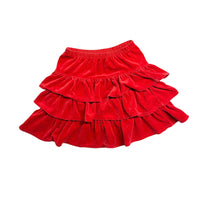 Hanna Andersson | Velvet Tiered Skirt | 8