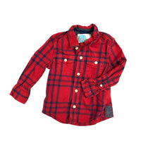 Boden | Plaid Button Up | 2/3t