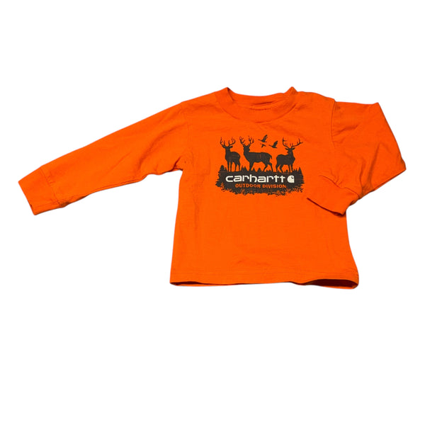 Carhartt | Orange Graphic Tee | 6M