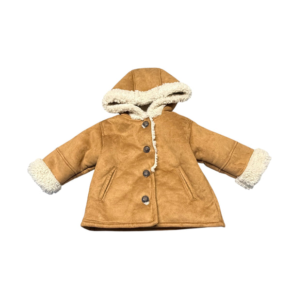 Zara | Faux Suede Fleece Lined Jacket | 12-18m