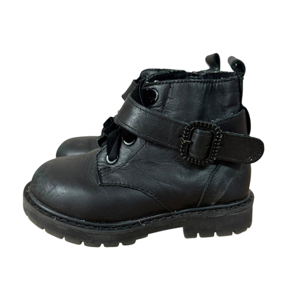 Zara | Black Buckle Boots | 5.5 Toddler