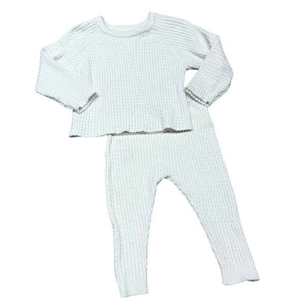Zara | Cream Knit Set | 6-9m
