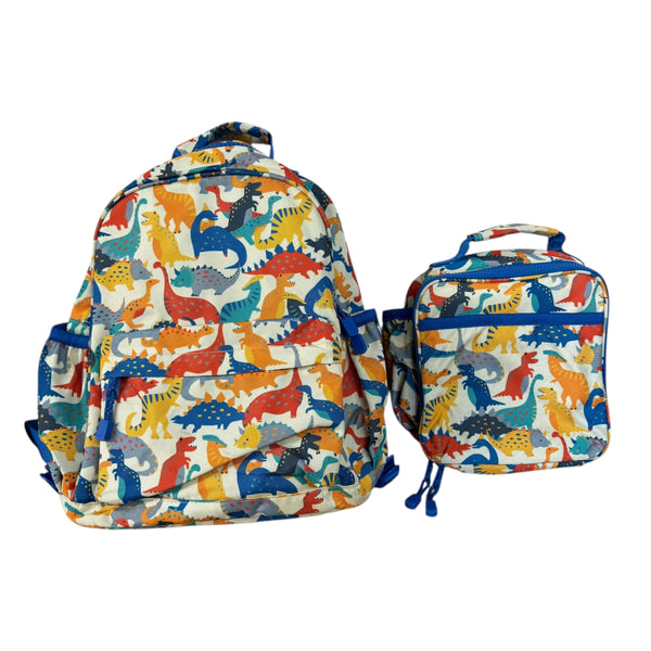 Crate & Barrel | Dino Backpack & Lunchbox