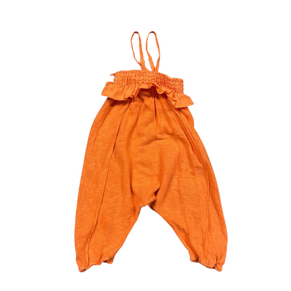 Le Toit De La Lune | Orange Romper | 6m | NEW