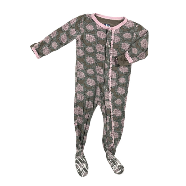 Kickee Pants | Bamboo Hydrangea Sleeper | 6-9m