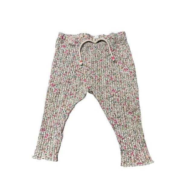 Zara | Floral Leggings | 6-9m