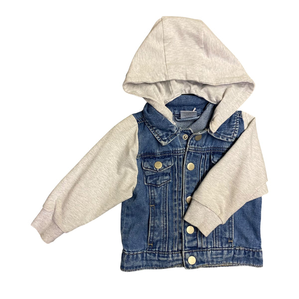 Mebie Baby | Hooded Denim | 18m