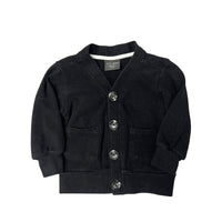 Little Bipsy | Black Cardigan | 6-12m
