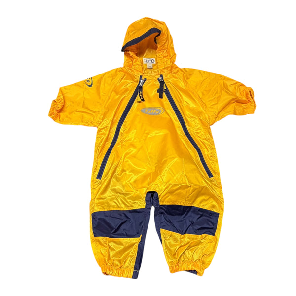 Tuffo | Yellow + Navy Rainsuit | 12M