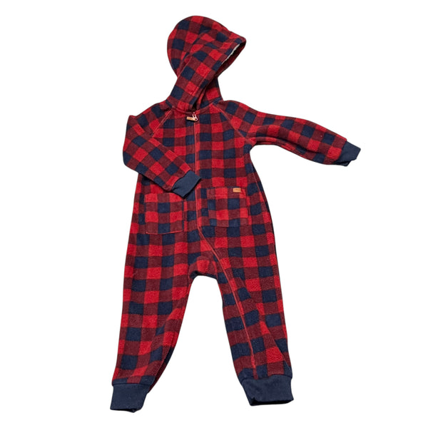 7 For All Mankind | Fleece Playsuit | 18m