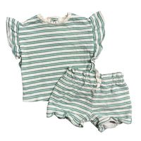 H&M | Striped Set | 6m