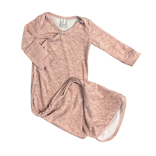 Copper Pearl | Heather Pink Sleep Gown | NB