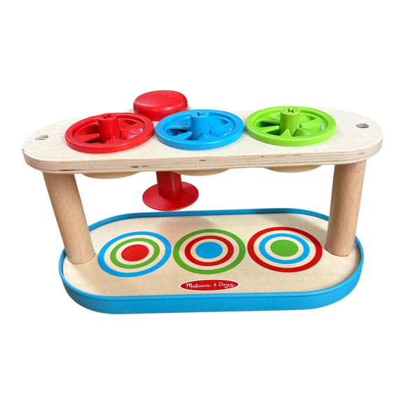 Melissa & Doug | Match & Push Spinning Tops