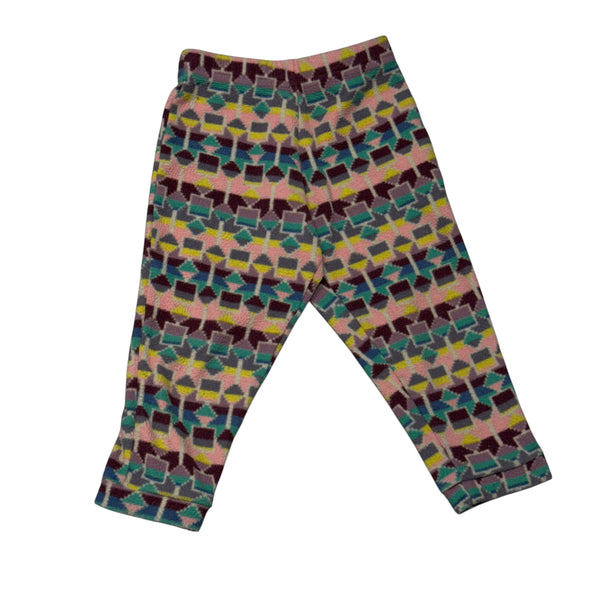 Patagonia | Geometric Fleece Pants | 12-18m