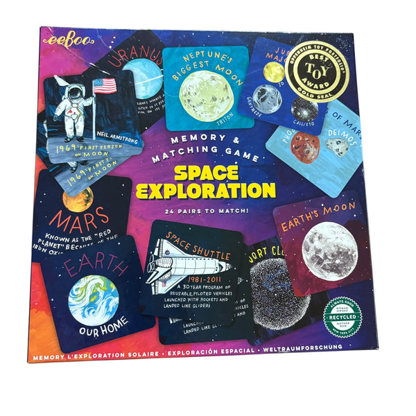 Eeboo | Space Memory and Matching Game