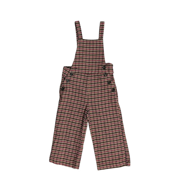 Zara | Plaid Overalls | 6