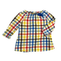 Boden | Plaid Tunic Top | 5t-6