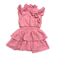 Janie and Jack | Pink Eyelet Dress | 12-18m