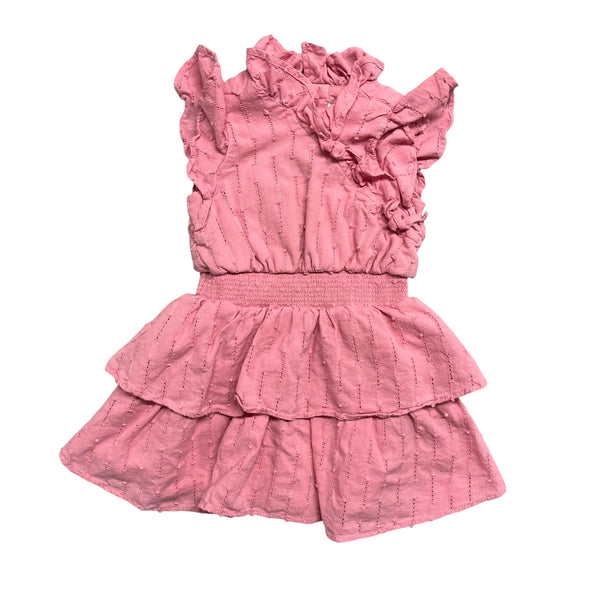 Janie and Jack | Pink Eyelet Dress | 12-18m