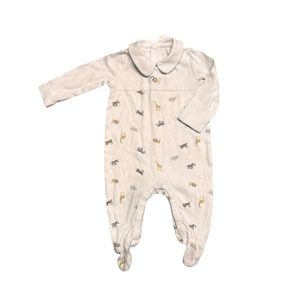 The Little White Company | Playsuit | 0-3m