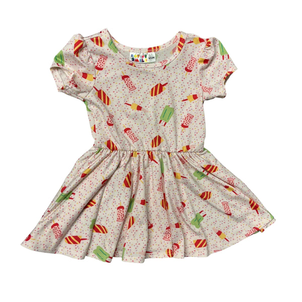 Dot Dot Smile | Popsicle Dress | 6-12m